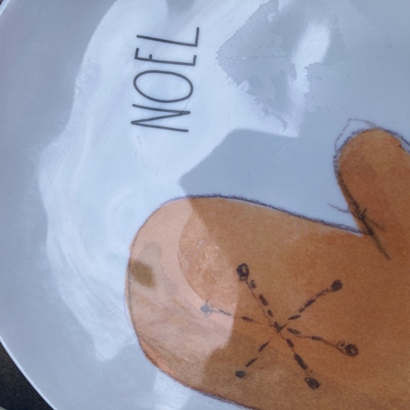 Rae Dunn Melamine Christmas Plates - Picture 3 of 5